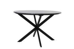 BLACKBLACK MARBLE DINING TABLE 